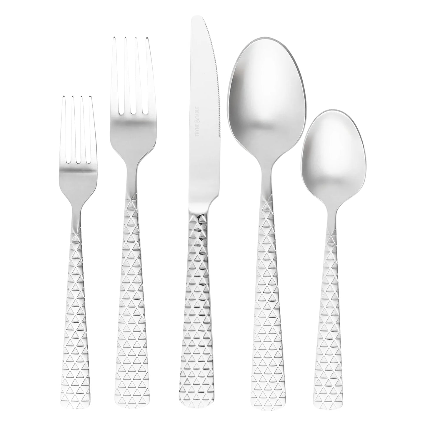 (3 Pack)  Medallion Stainless Steel Flatware Set 20-Piece Silver Service for 4