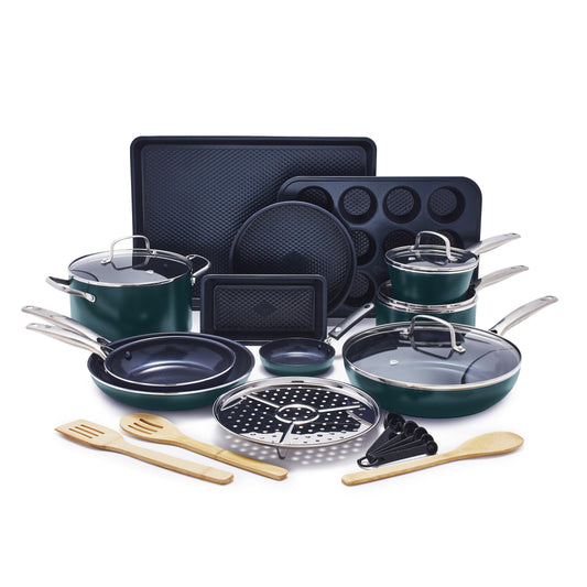 Green Diamond 20Pc Set, Green