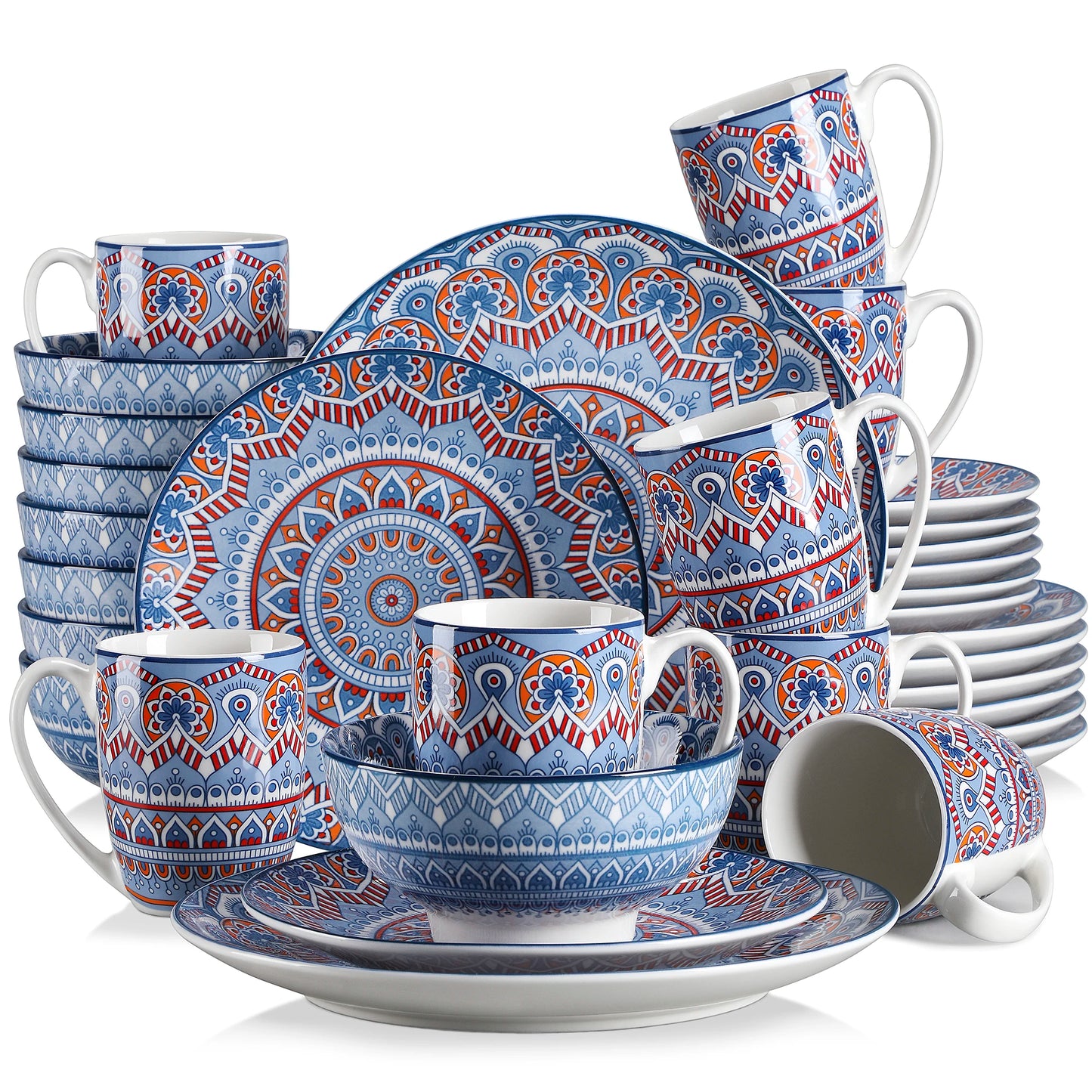 Vancasso - Elegant Bohemian Porcelain Dinnerware Set