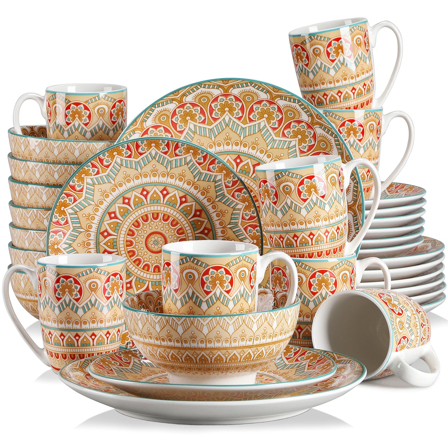 Vancasso - Elegant Bohemian Porcelain Dinnerware Set