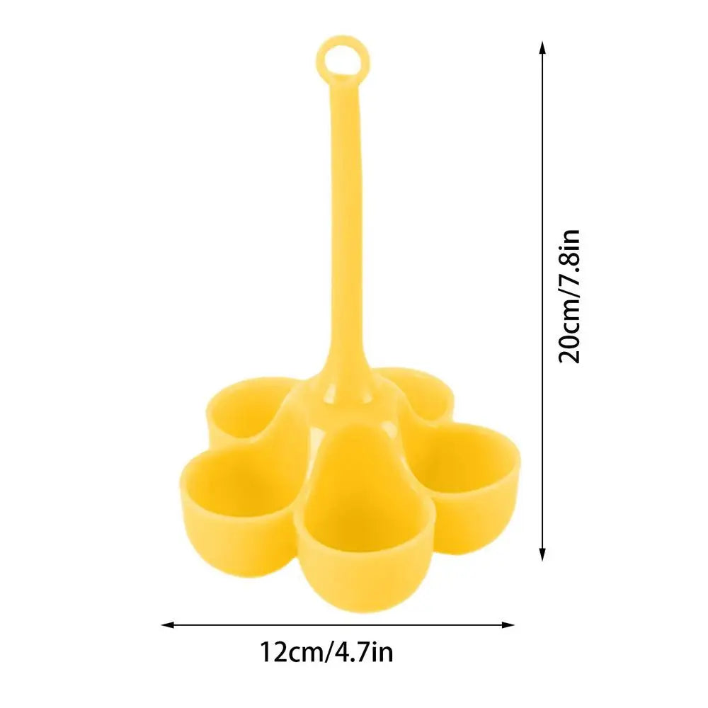 Heat-Resistant Silicone Egg Steamer Tray