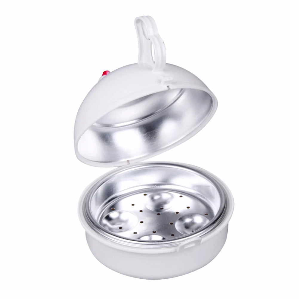 Versatile Stainless Steel Microwave Egg Steamer