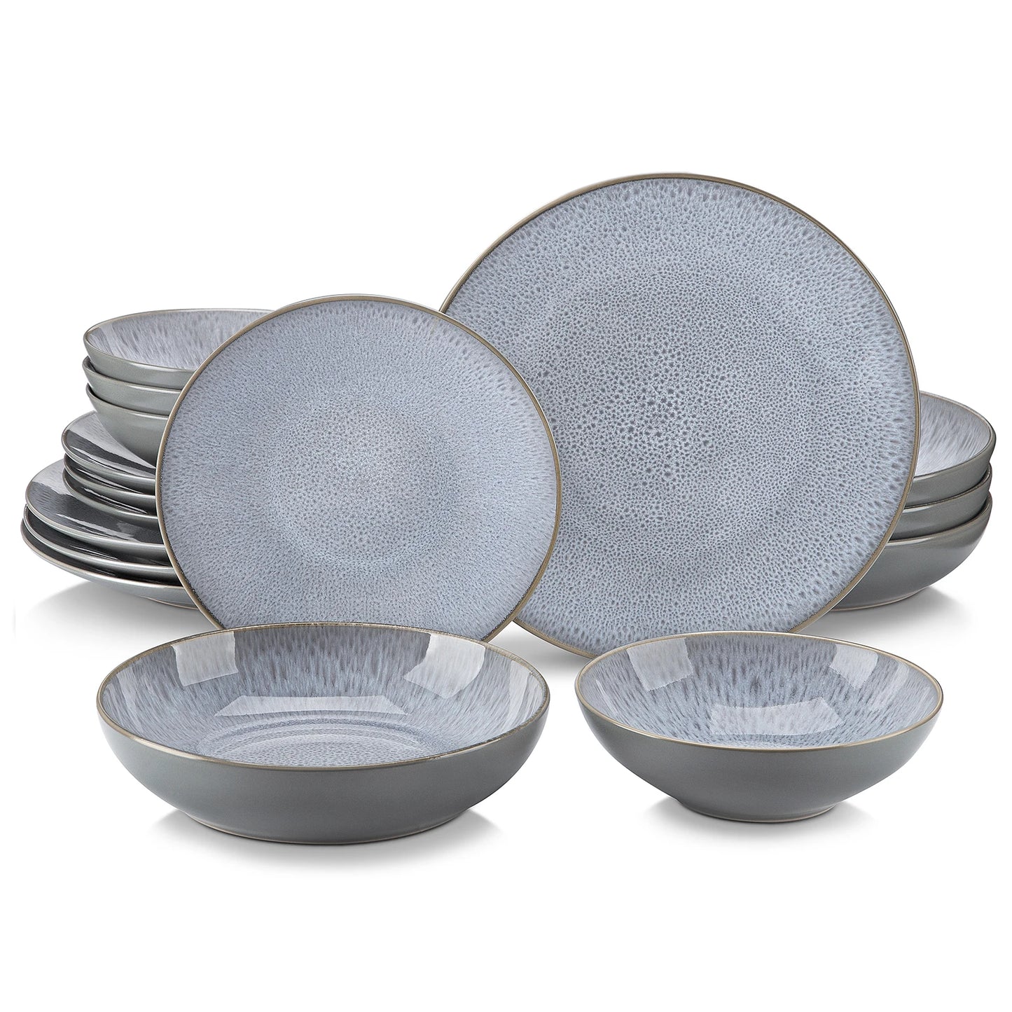 Vancasso Karst - Embossed Stoneware Dinnerware Set