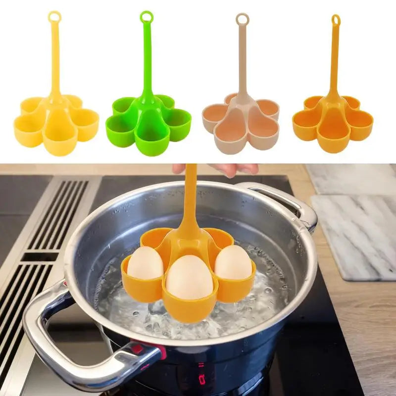 Heat-Resistant Silicone Egg Steamer Tray