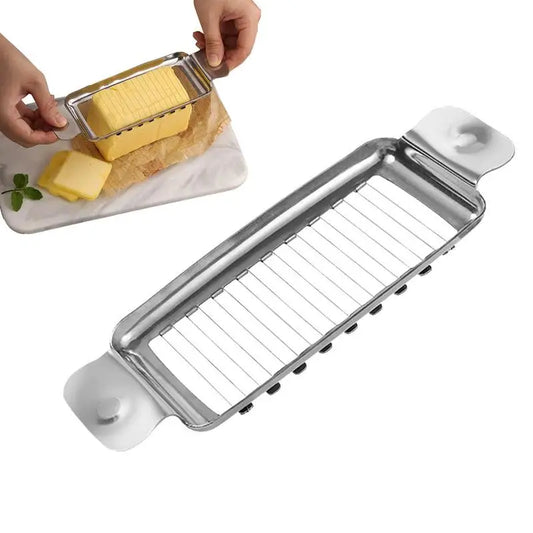 Effortless 304 Stainless Steel Cheese Slicer