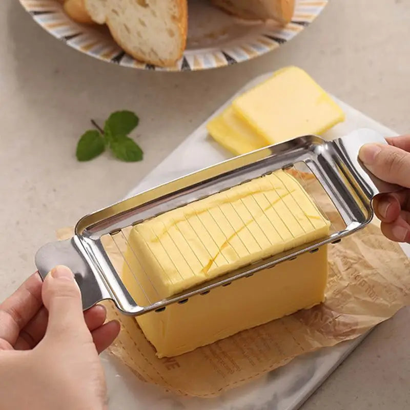 Effortless 304 Stainless Steel Cheese Slicer